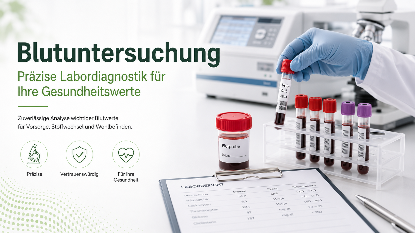 Laboruntersuchung Blut